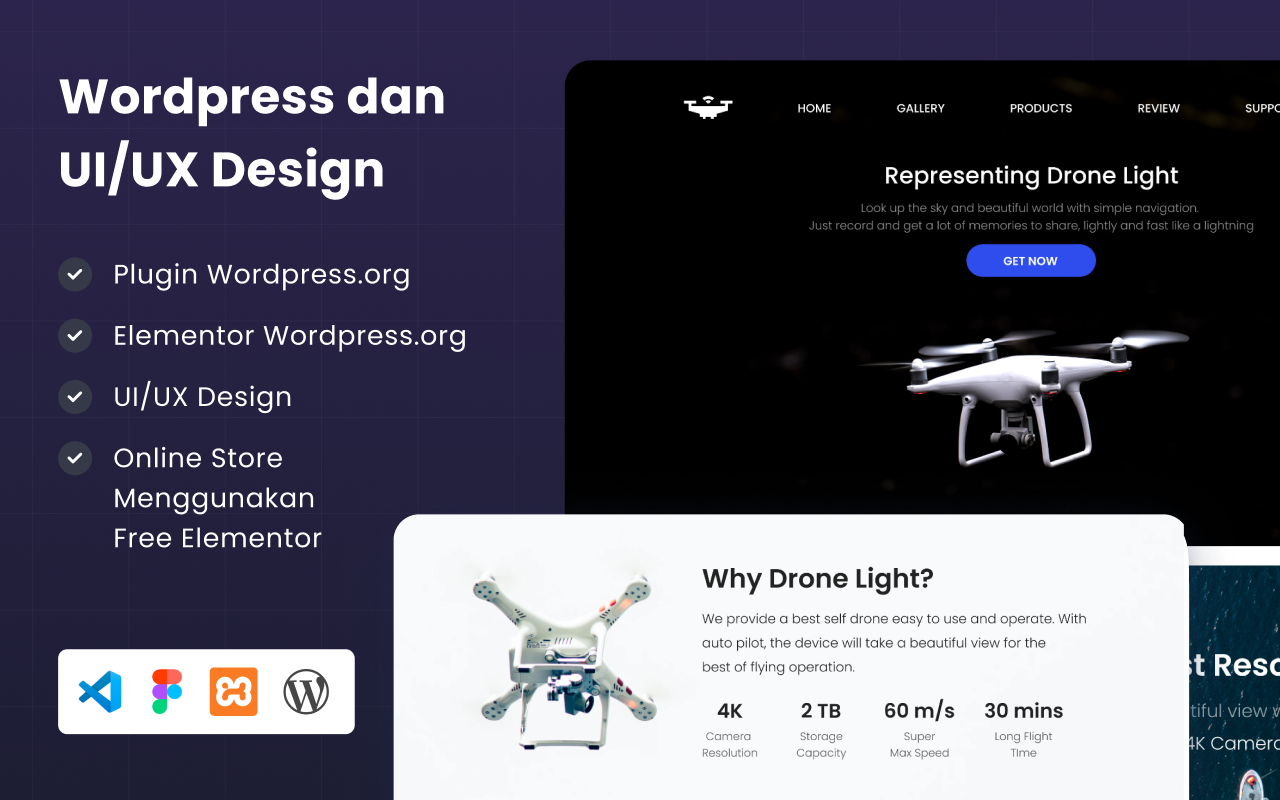 Kelas Wordpress dan UI/UX Design di BuildWithAngga